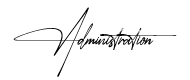 Administration Signature